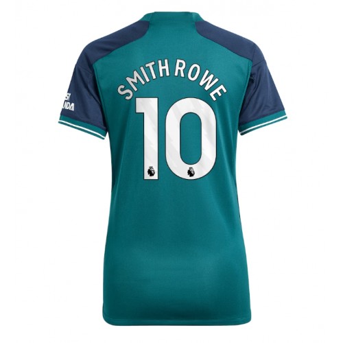 Fotballdrakt Dame Arsenal Emile Smith Rowe #10 Tredjedrakt 2023-24 Kortermet